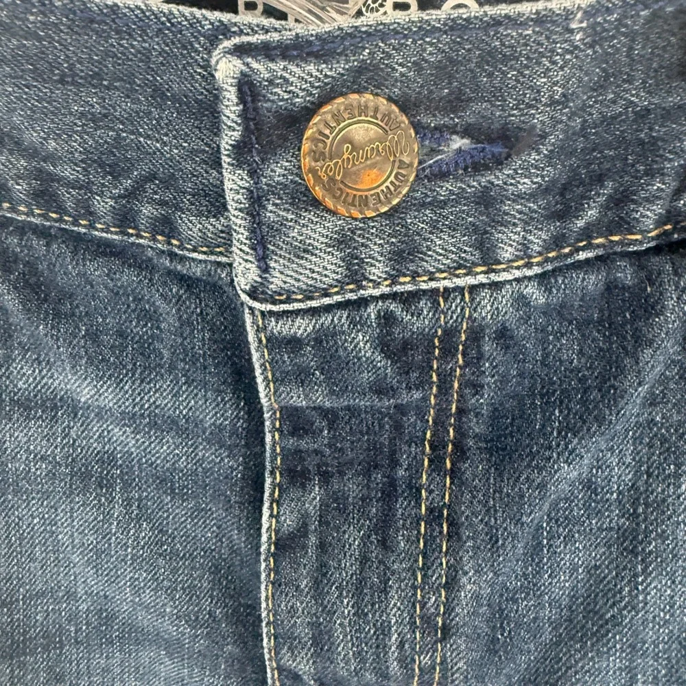 Wrangler Retro Slim Bootcut Jeans Mens 32x32 Dark Wash Blue Denim 77MWZSD Mexico